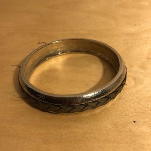 Silver bangle